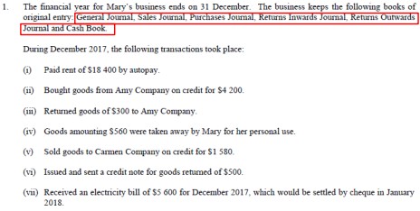 Paper 2A Question 1